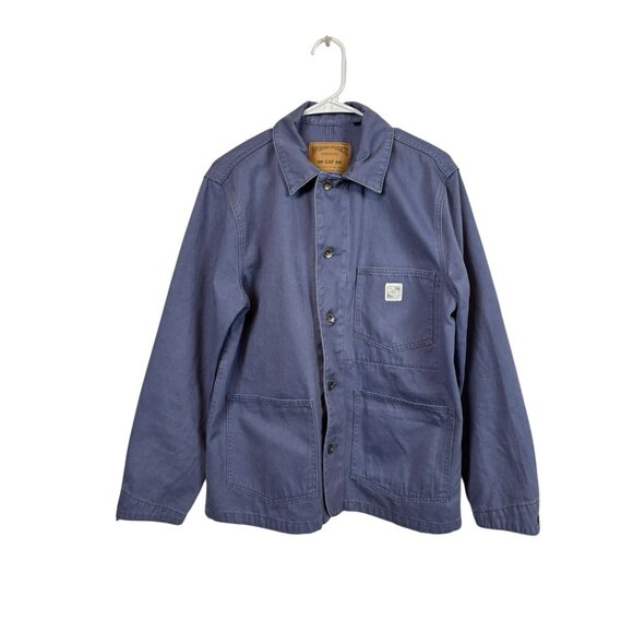 GAP WorkForce Jacket Mens Medium Blue Chore Barn Work Gorpcore Worker Retro - Picture 4 of 8